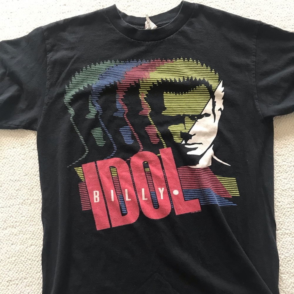 Billy Idol Shirt Size M
